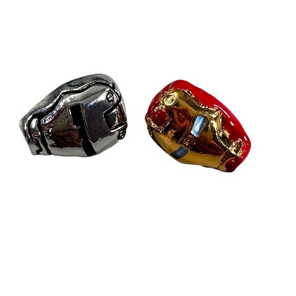 Iron Man Marvel Lapel Pin Avengers Super Hero Mask Badge Brooch Accessories Pin - Picture 1 of 8